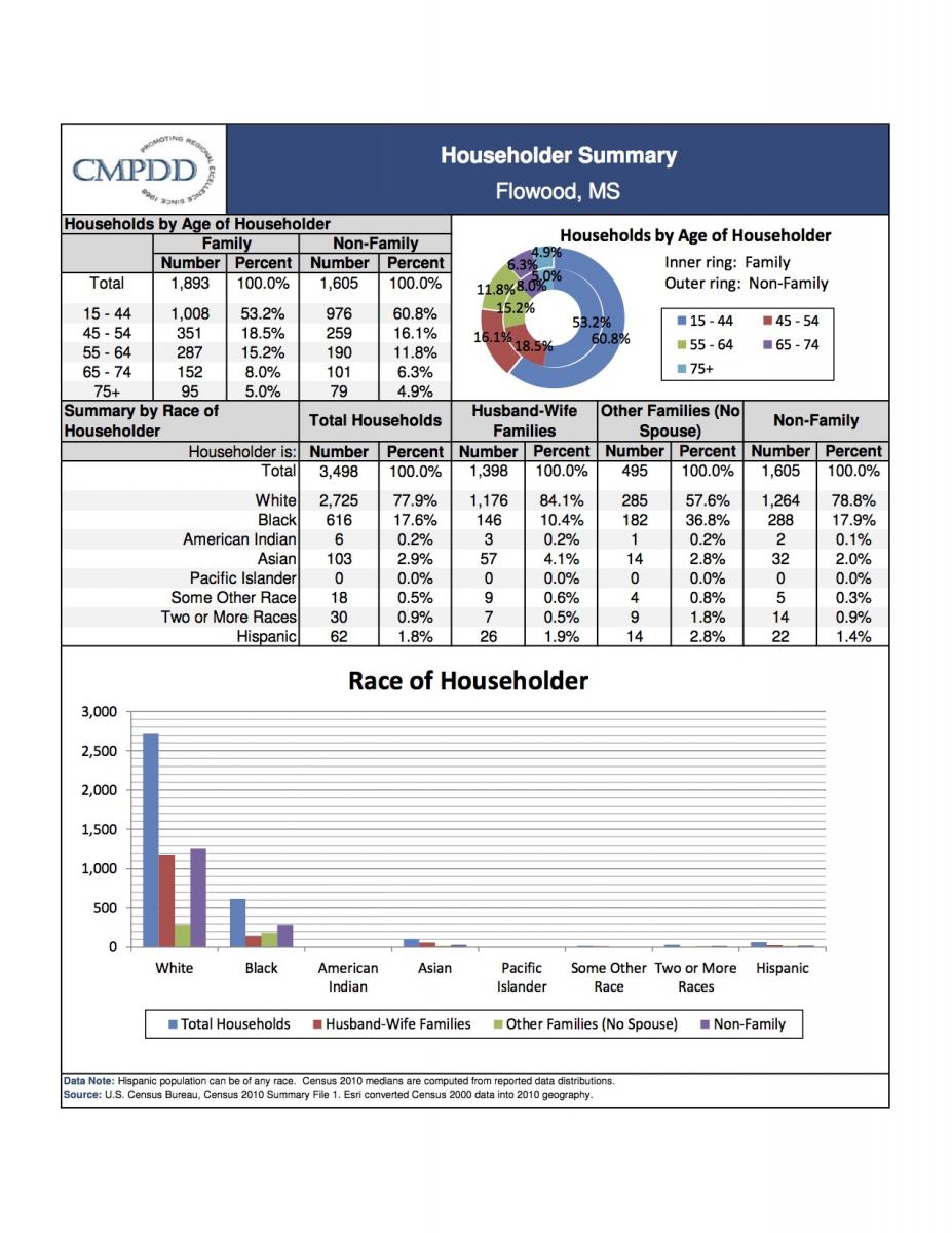 Demographics City of Flowood